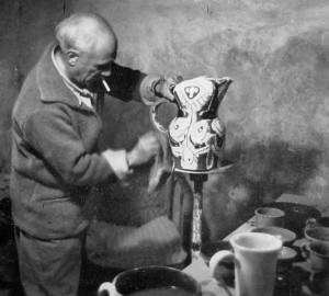 Pablo Picasso Bull Vallauris Ceramic